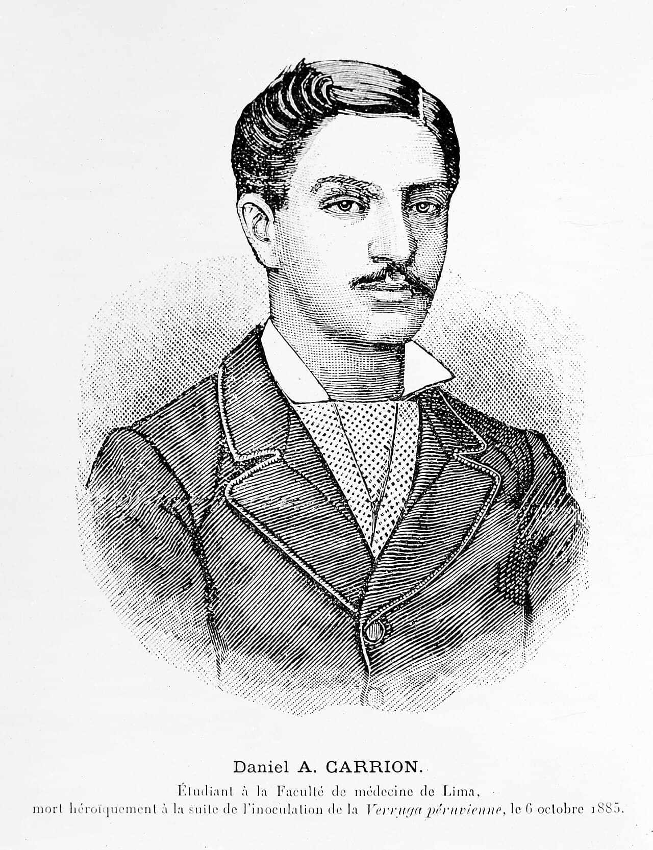 Portrait of Daniel Alcides Carrion